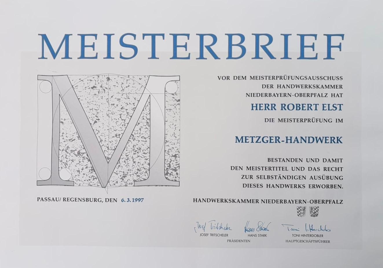 Meisterbrief