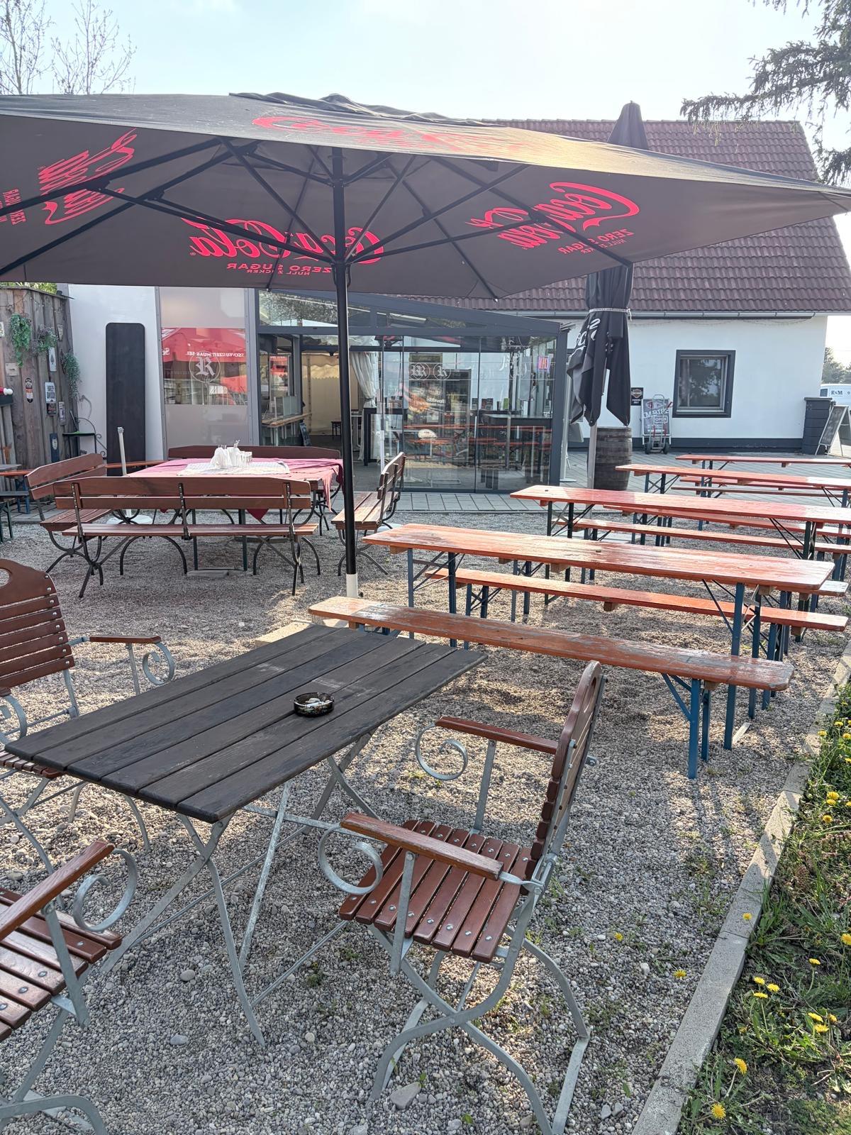 Sitzplätze auf unserer gemützlichen Terrasse